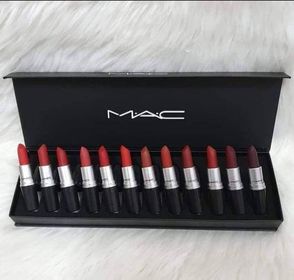 Mac Black box 12 Matte Shades Lipsticks Shades Set