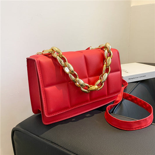 Ladies Bag Red Beautiful shoulder women  bag